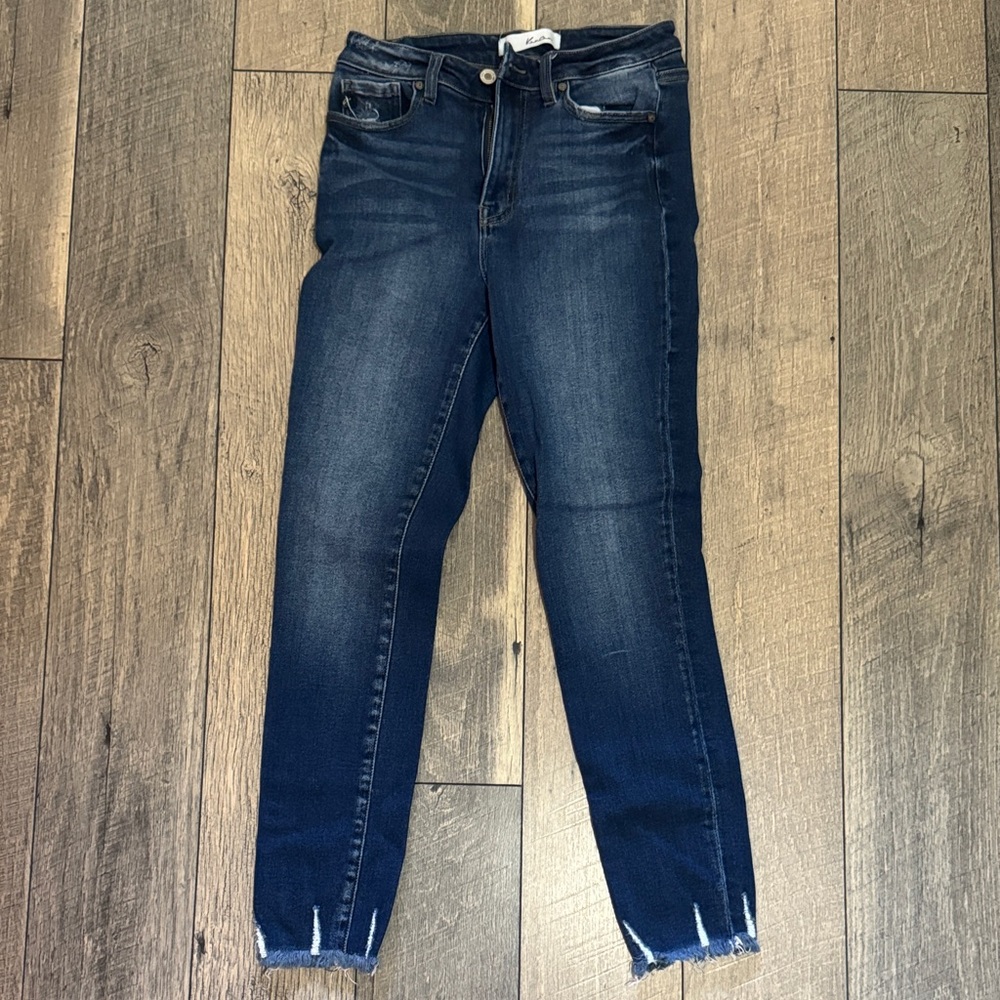KanCan Women's Dark Wash Skinny Jeans